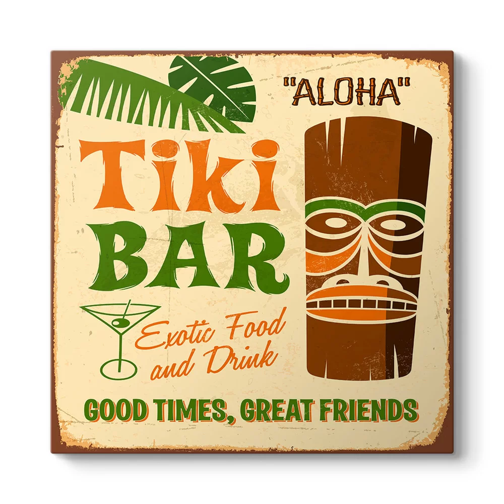 Tiki Bar Tablosu - Model 3